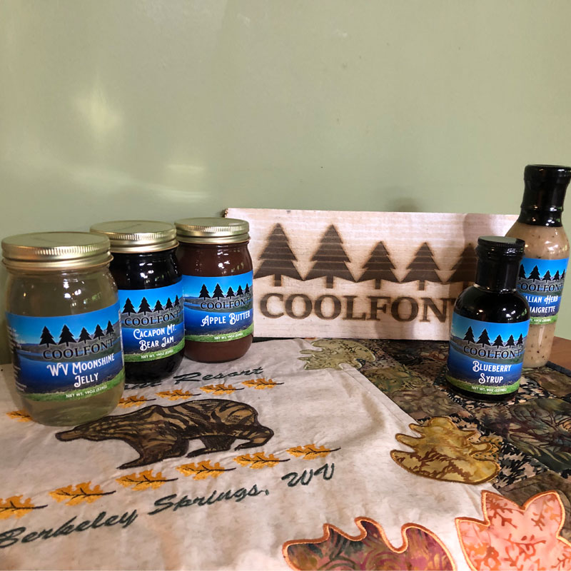 Coolfont lodge sauces for sale